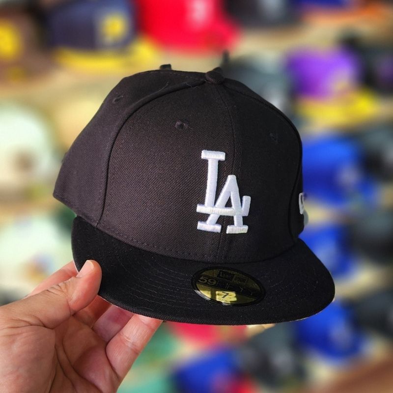 Casquette Los Angeles Dodgers New Era 59FIFTY - Noir Classique – Image 5