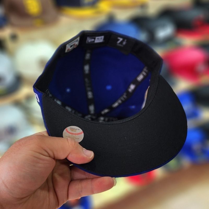 Casquette New York YankeesNew Era 59FIFTY World Series - Bleu Royal - الصورة 4
