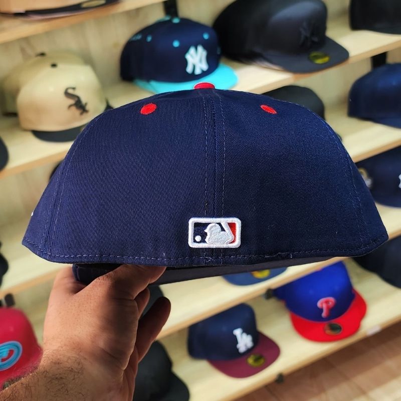 Casquette Boston Red Sox New Era 59FIFTY - Marine Classique - الصورة 2