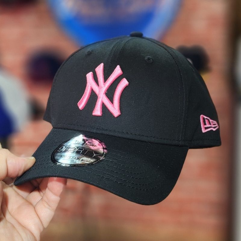 Casquette New Era 9FORTY NY Yankees - Noir & Rose - الصورة 5