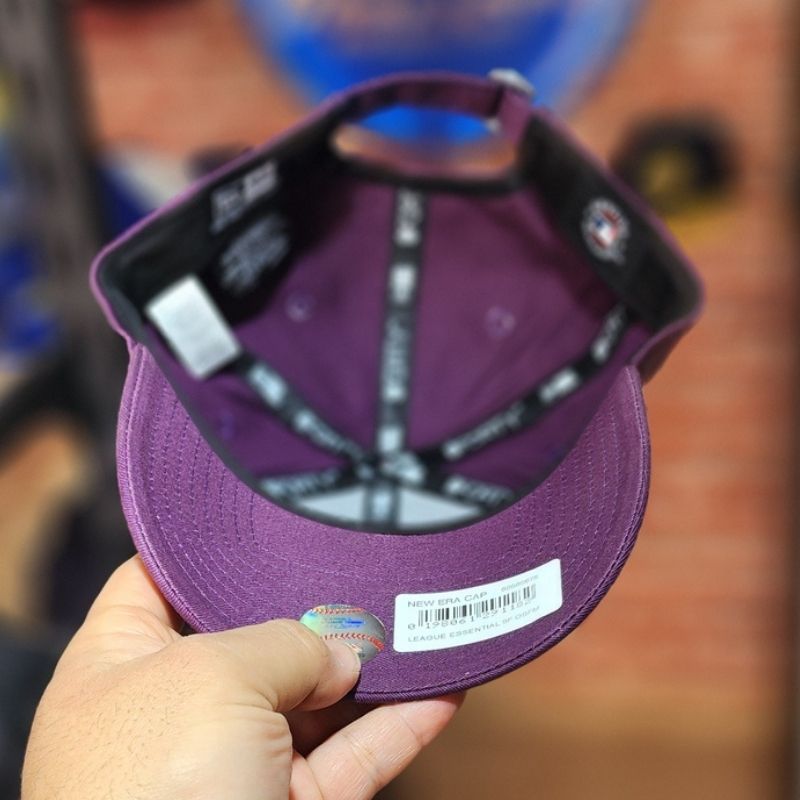 Casquette New Era 9FORTY NY Yankees - Violet Pastel – Image 4