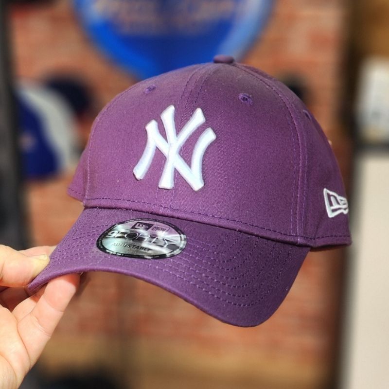 Casquette New Era 9FORTY NY Yankees - Violet Pastel – Image 5