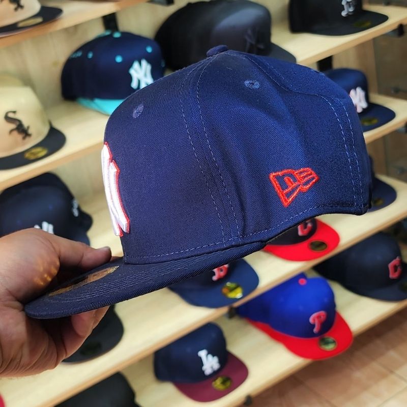 Titre : Casquette New York Yankees New Era 59FIFTY - Bleu Marine - الصورة 4