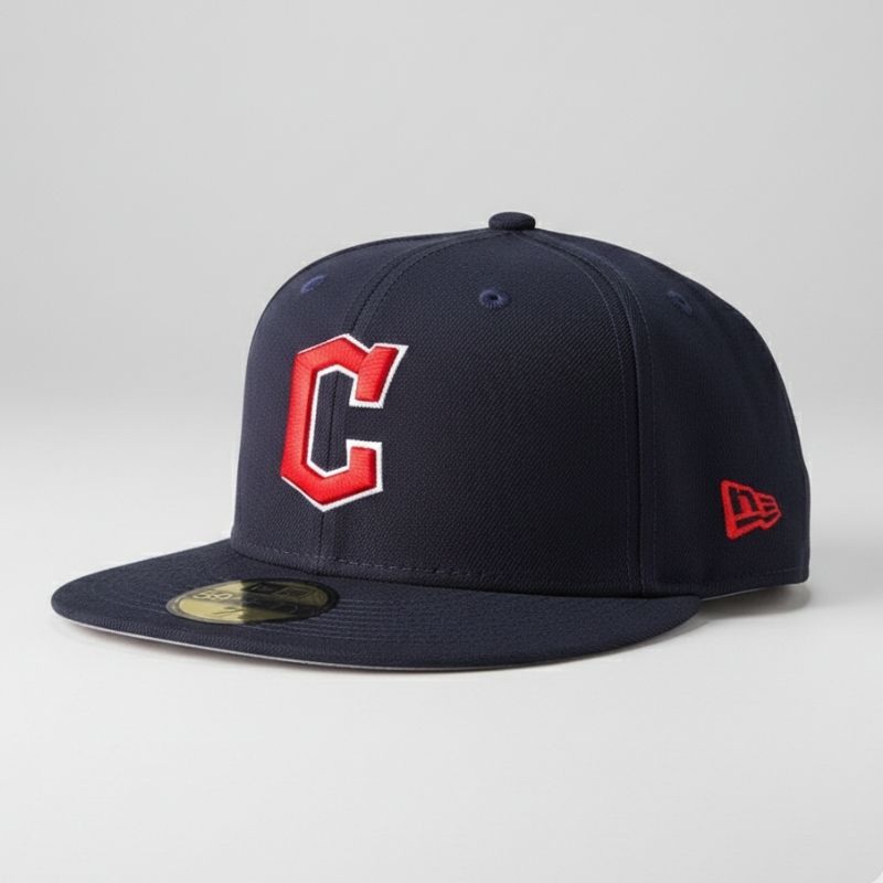 Casquette Cleveland Guardians New Era 59FIFTY - Marine