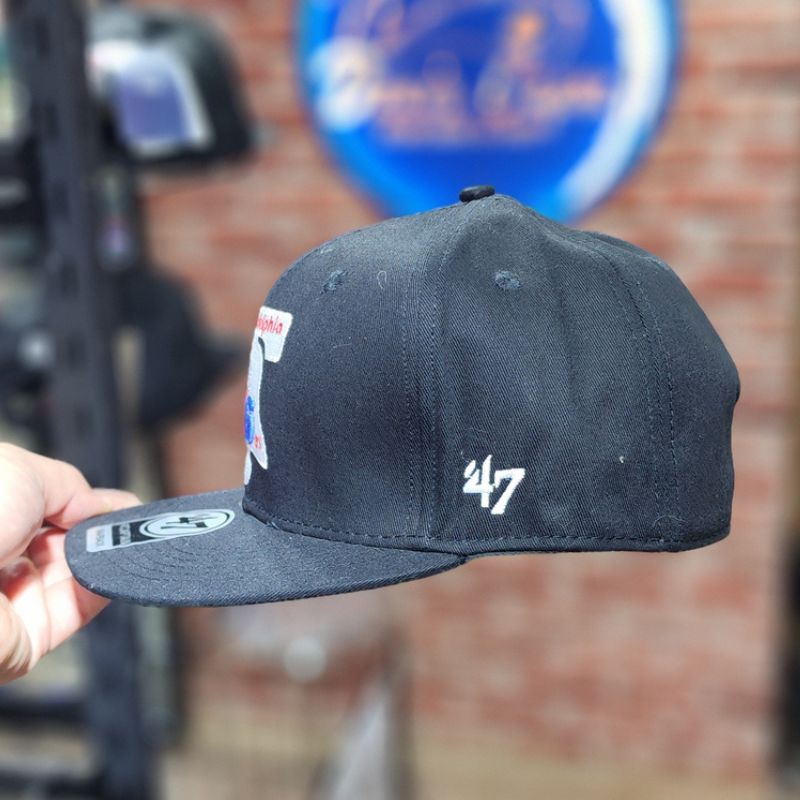Casquette Philadelphia 76ers Noir 47 Captain Snapback – Image 4