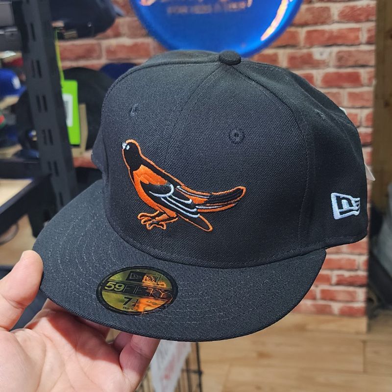Casquette New Era 59FIFTY Baltimore Orioles - Noir et Orange - الصورة 5