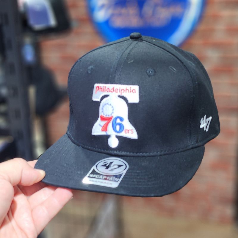 Casquette Philadelphia 76ers Noir 47 Captain Snapback – Image 5