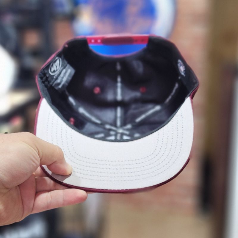 Casquette New York Yankees 47 Captain Snapback - Bordeaux – Image 3