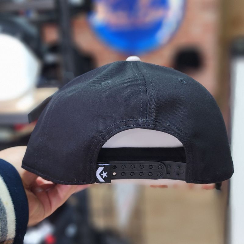 Casquette Converse Snapback - Noir et Gris – Image 2