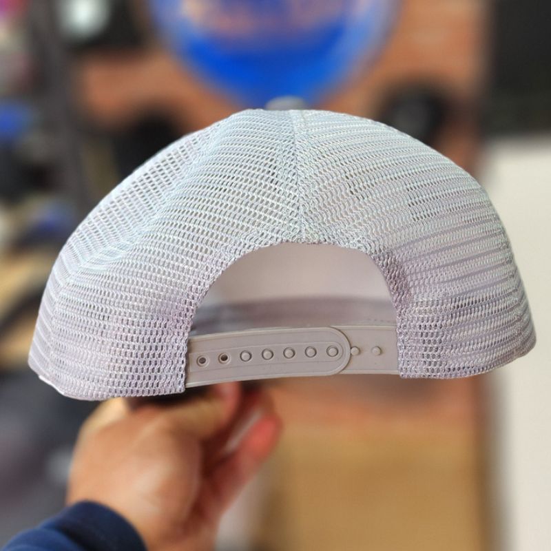 Casquette Polemik Adventure Beige & Gris Trucker Filet – Image 2