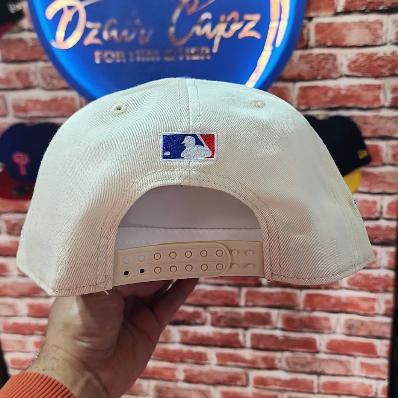 Casquette Texas Rangers New Era 9FIFTY (Blanc / Bleu) – Image 2