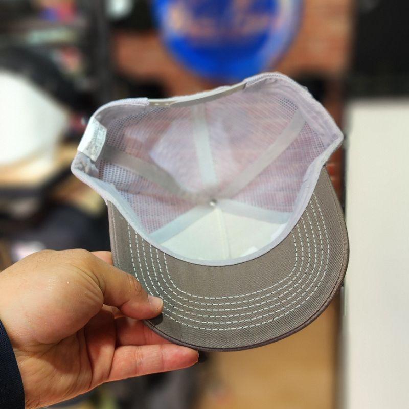 Casquette Polemik Adventure Beige & Gris Trucker Filet – Image 3