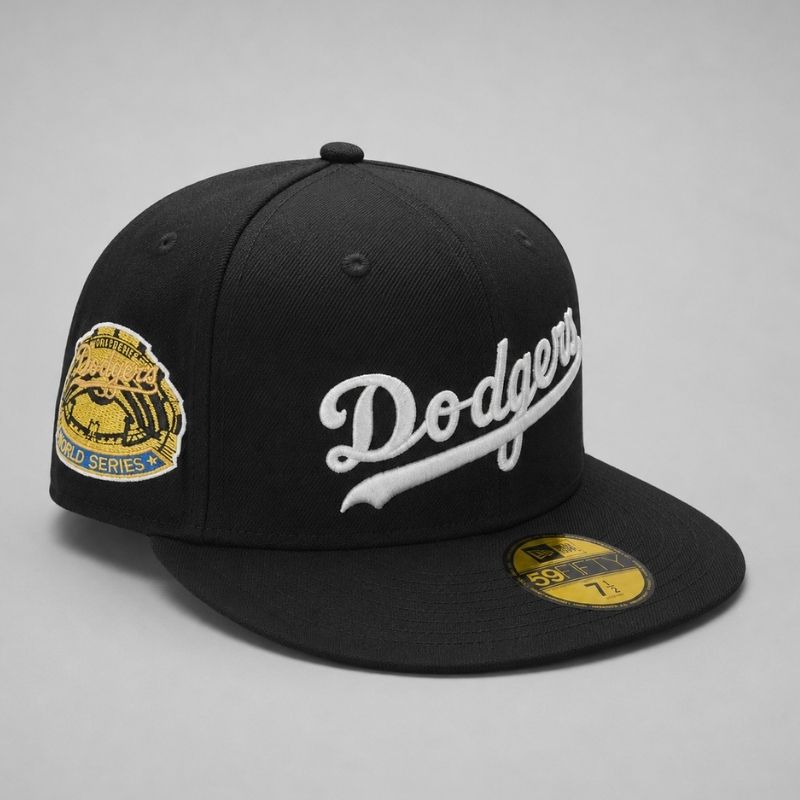 Casquette Los Angeles Dodgers Black and Gold 59FIFTY Cap