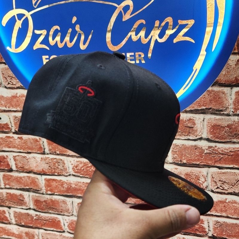 Casquette Los Angeles Angels Noire et Rouge New Era 59FIFTY – Image 5