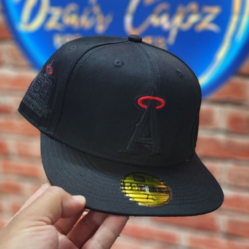Casquette Los Angeles Angels Noire et Rouge New Era 59FIFTY – Image 6
