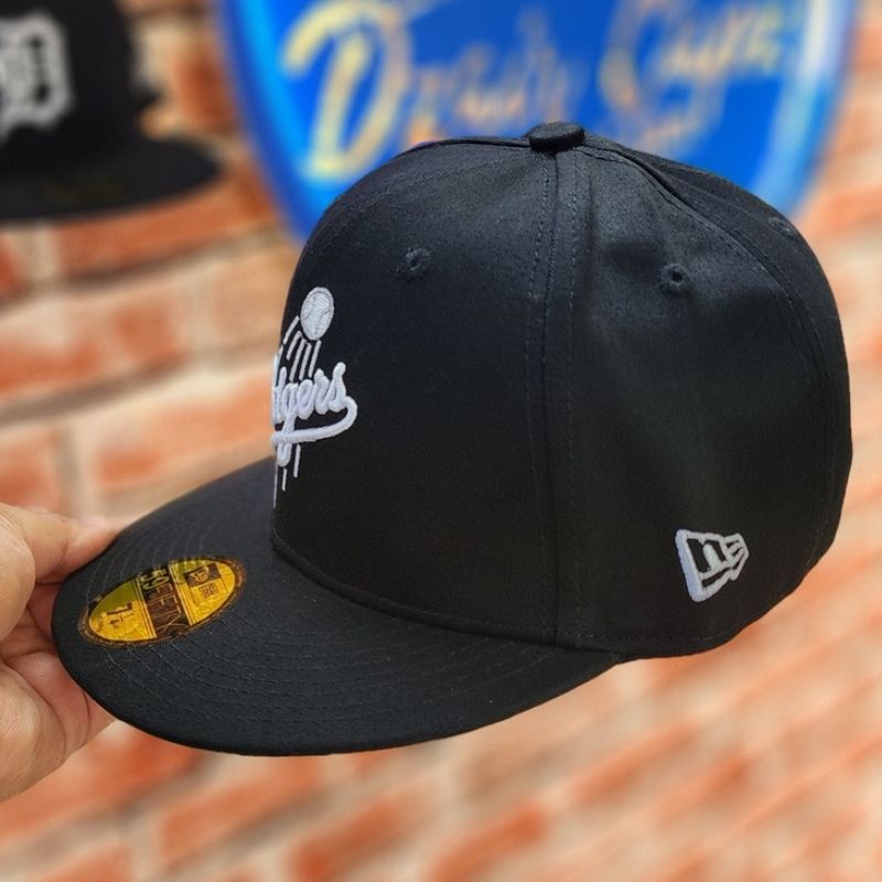 Casquette Los Angeles Dodgers Black and Silver 59FIFTY Cap – Image 3