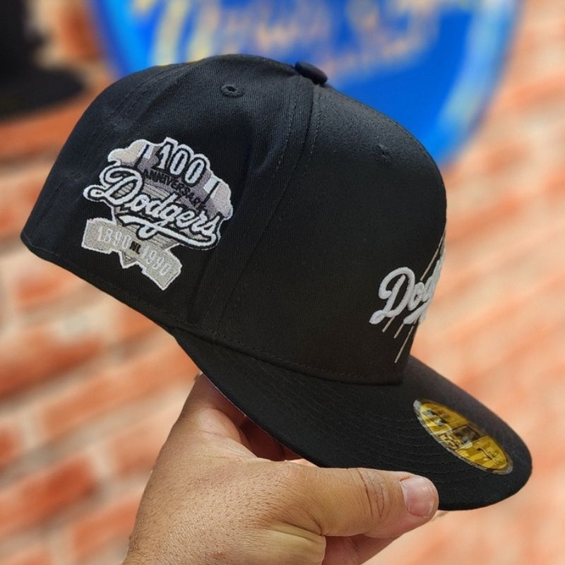 Casquette Los Angeles Dodgers Black and Silver 59FIFTY Cap – Image 5