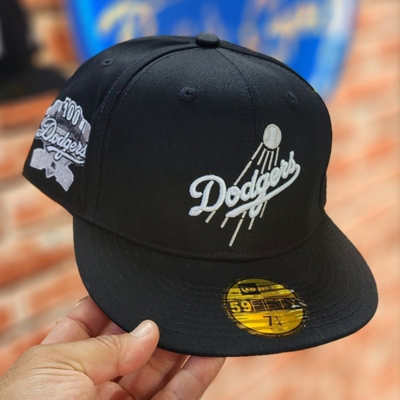 Casquette Los Angeles Dodgers Black and Silver 59FIFTY Cap – Image 6