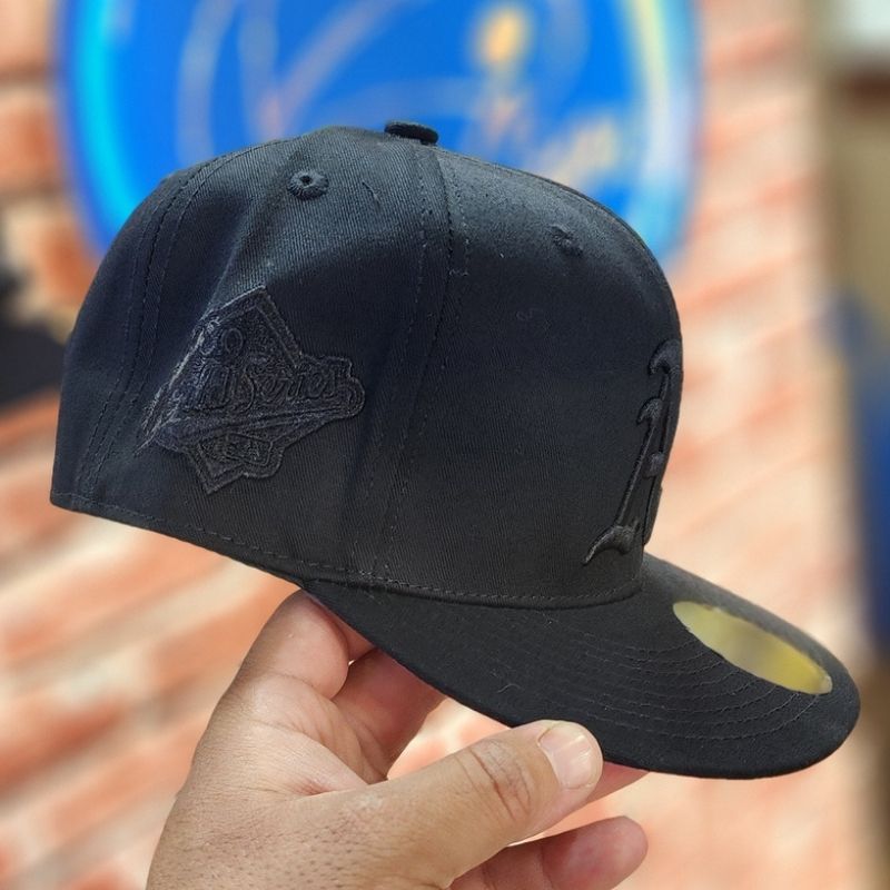 Casquette Oakland Athletics Triple Black 59FIFTY Cap – Image 3