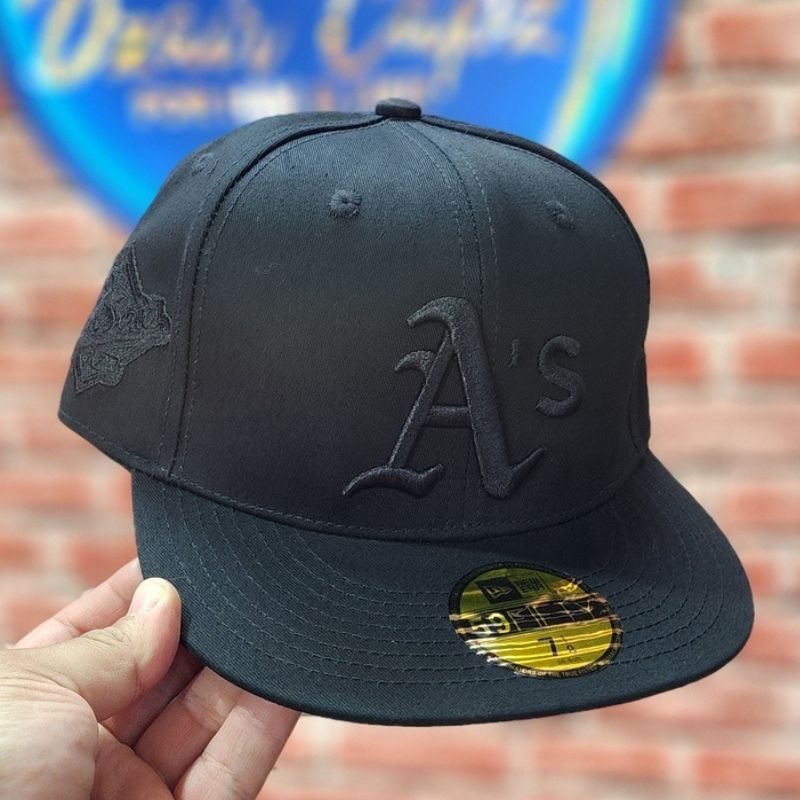 Casquette Oakland Athletics Triple Black 59FIFTY Cap – Image 6