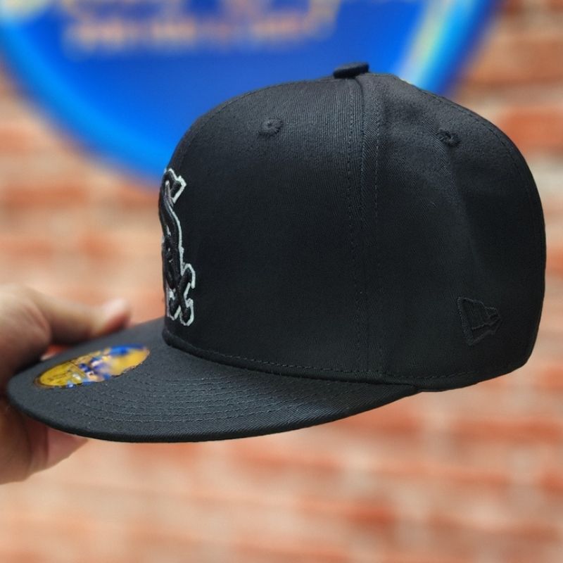 casquette Chicago White Sox Black and Silver 59FIFTY Cap – Image 5