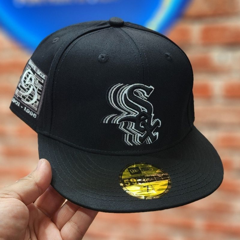 casquette Chicago White Sox Black and Silver 59FIFTY Cap – Image 6