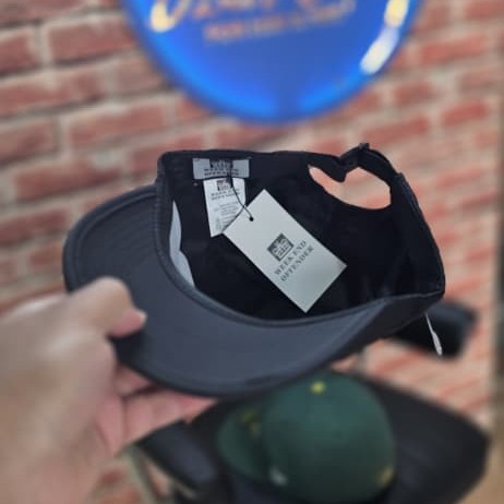 Casquette weekend offender Island noir Casual good avec logo carré – Image 4