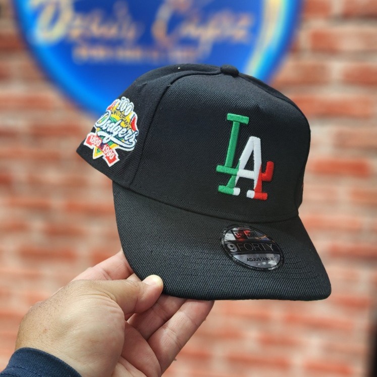 casquette LA los angles dodgers noir logo MCA snapback – Image 5