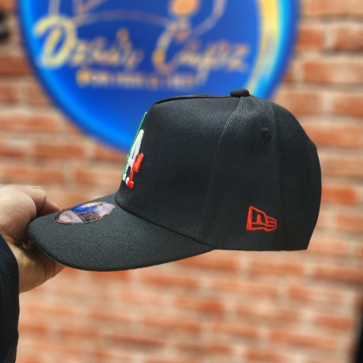 casquette LA los angles dodgers noir logo MCA snapback – Image 3