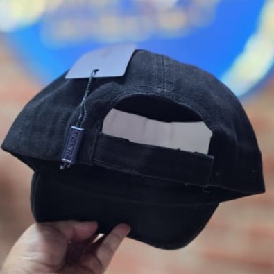 Casquette Prada Milano Noir avec broderie ton sur ton Style jeans new 26 super good – Image 2