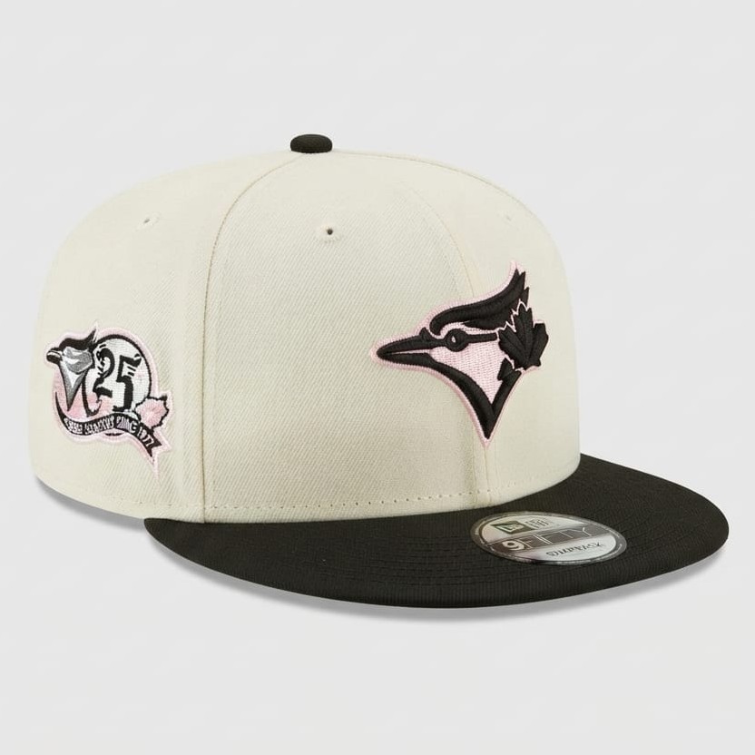 Casquette Toronto Blue Jays Noir & Rose edition 25th Anniversary - Off-White snapback