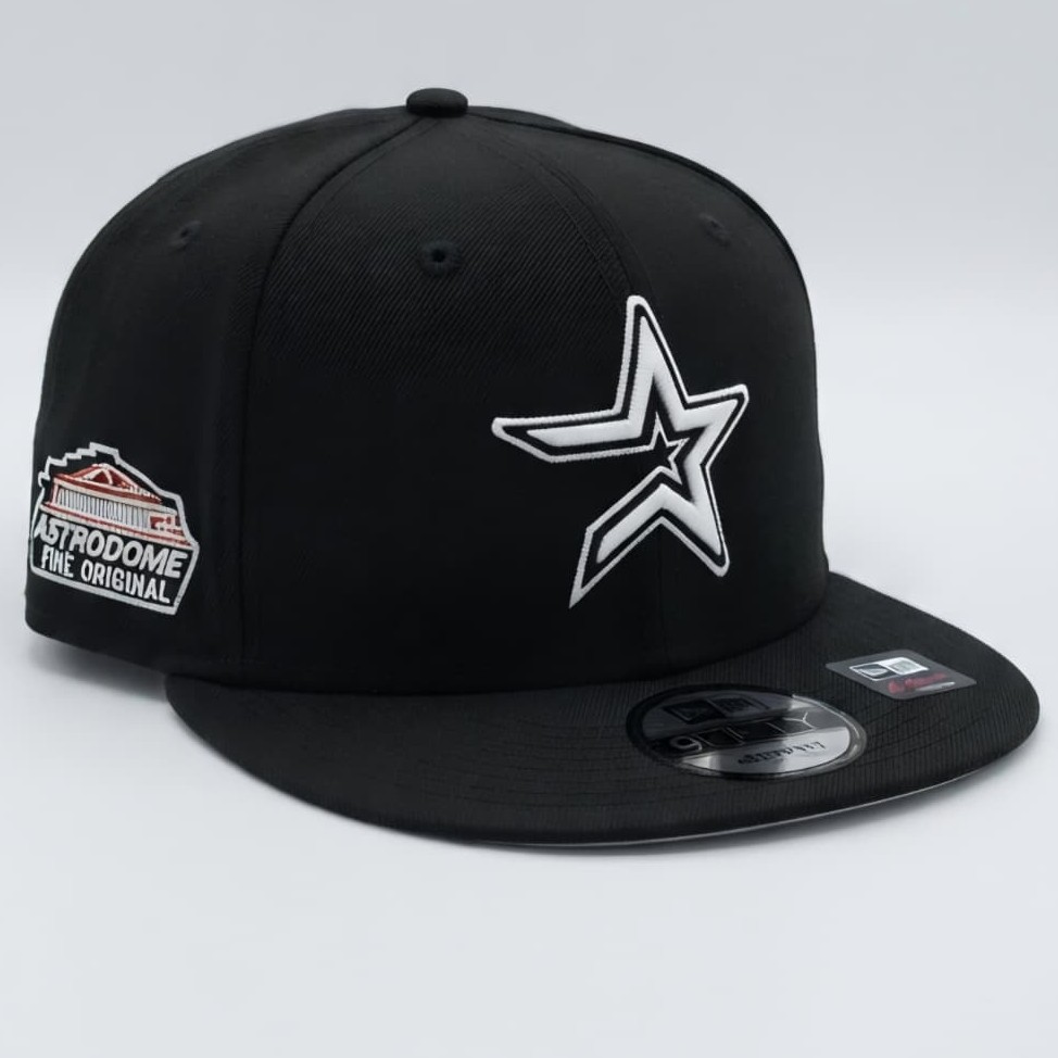 Casquette Houston Astros (Noir, Blanc et rouge) New Era 9FIFTY