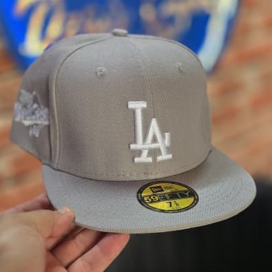 Casquette LA Los Angeles Dodgers MLB Édition 1988 World Series - Grise New Era 59FIFTY – Image 6